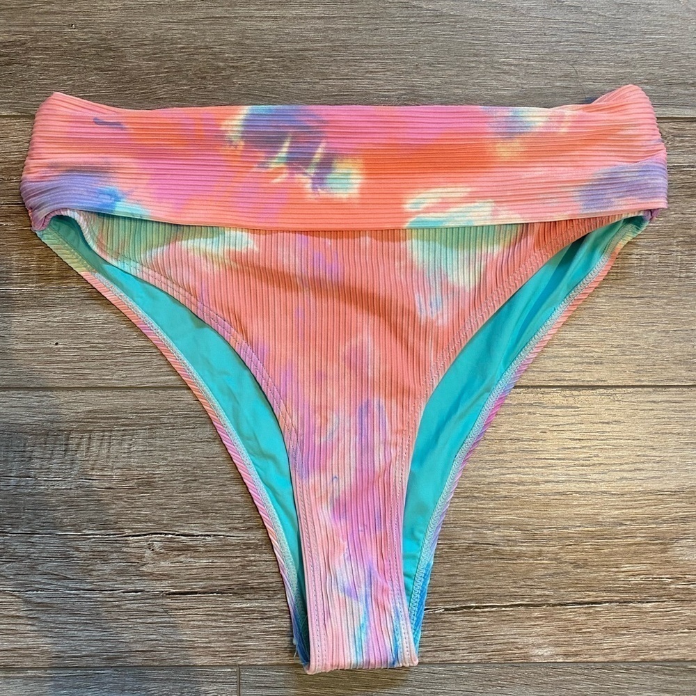 Women’s TiniBikini, Bikini‎ Bottoms, Hi- Waisted Size XL NWT